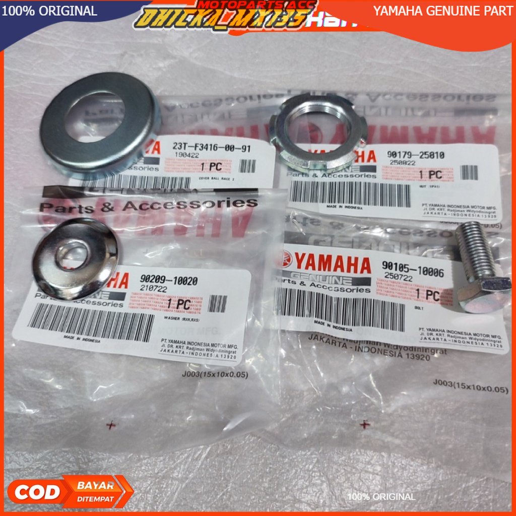 ORIGINAL MUR BAUT KOMSTIR SEGITIGA ATAS SET RX K RX KING DHICKA PART