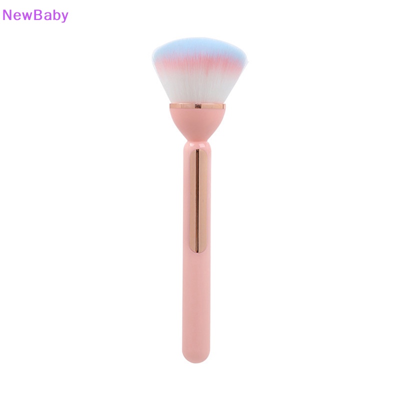 Newbaby 1PC Sikat Pembersih Debu Kuku Kepala Besar Untuk Manicure Blush Powder Makeup Brushes ID