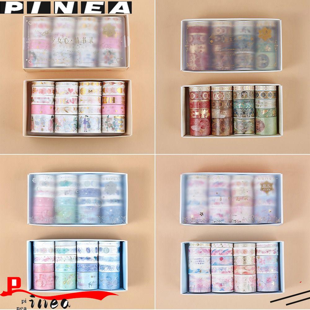 Nanas 20Roll/Set Washi Tape Kreatif Alat Tulis Sastra Scrapbooking Kreatif Sedikit Segar Bahan DIY