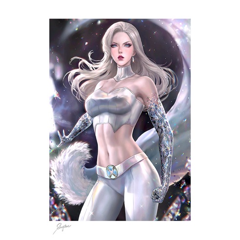 Sideshow Art Print Emma Frost By Serafleur
