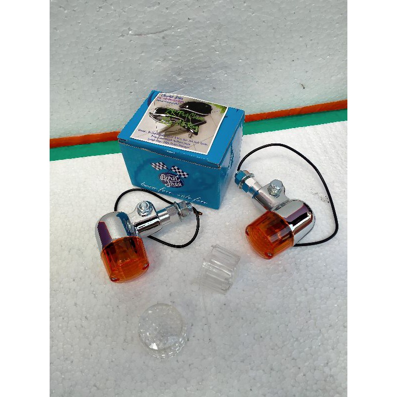 Lampu sen sein palu bulat bron free cb gl 100 mega pro gl pro tiger scorpio