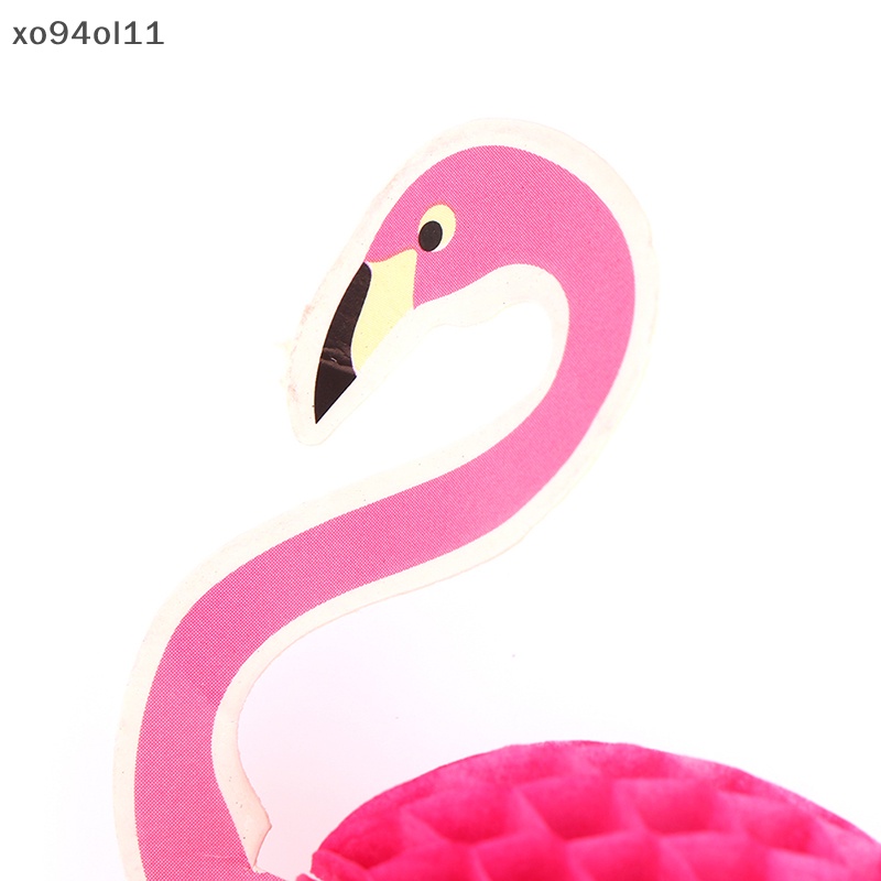 Xo 25Pcs /Set Flamingo Cake Cupcake Topper Dekorasi Kue Ulang Tahun Pesta Pernikahan OL