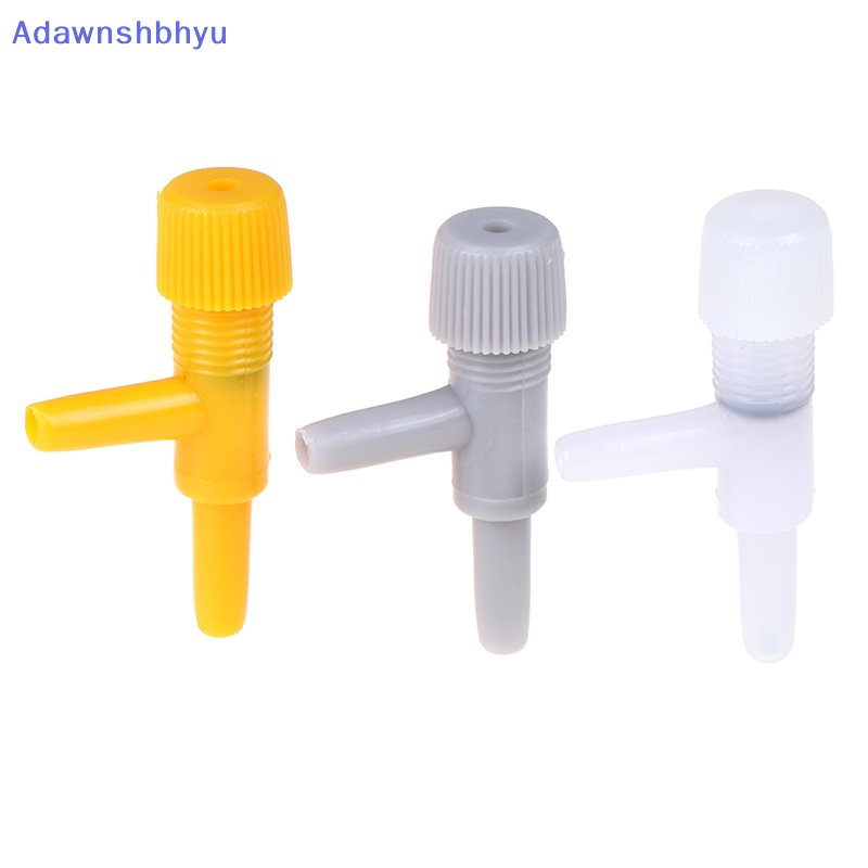 Adhyu 10Pcs Aquarium Air Line Tubing Volume Flow Control Valve Pompa Udara Oksigen   Id