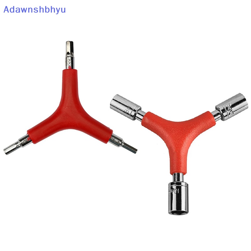 Adhyu Y-Type Bicycle 4-5-6 8-9-10mm Segitiga Hexagon Kunci Screw Wrench Spanner Tools ID