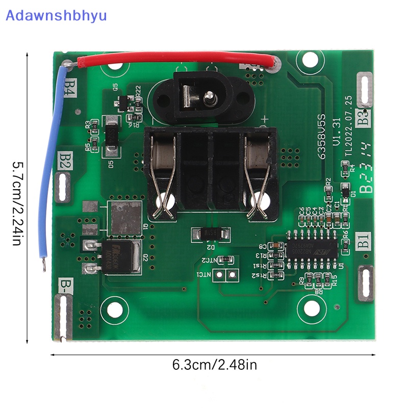 Adhyu 21v Bms 5s 20A Listrik Angle Grinder 3.7 V Li Ion Perlindungan Papan PCB Bor Aksesoris ID