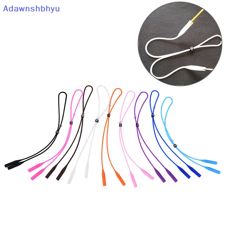 Adhyu 1pc Tali Kacamata Silikon anti slip Tinggi lanyard holder string rope  Id