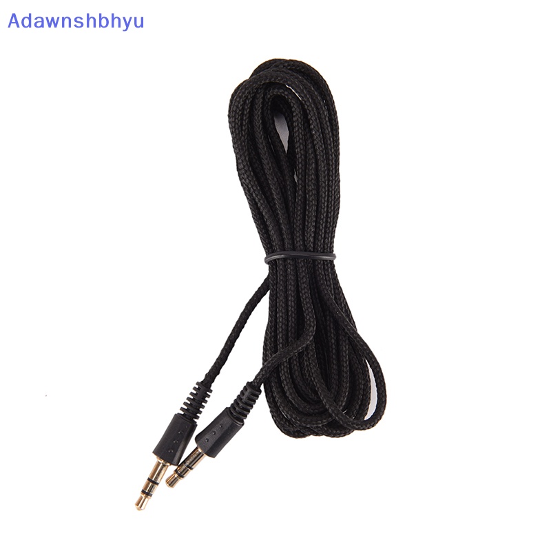 Adhyu Kabel aux 2m 3.5mm male to male Alat Bantu audio Musik Suara stereo ID