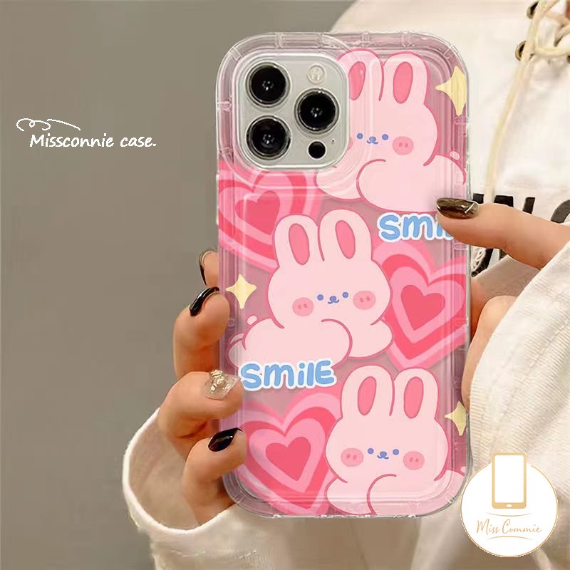 Casing Kelinci Lucu Untuk Vivo Y16 Y36 Y12 Y15 Y33s Y15A V25E Y91C Y22s Y50 Y95 Y93 Y20 Y21 Y02S Y12i Y91 Y30 Y35 Y02 Y20i Y11 V25 Y12s Y21s Y15s Y22 Y17 Fashion Leopard Airbag Cover