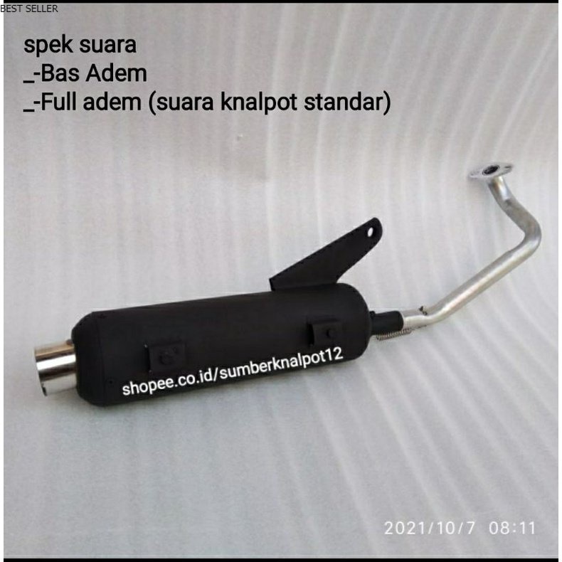 Knalpot standar racing motor beat carbu Beat fi Beat new deluxe Scoopy Scoopy new 2020 Genio Spacy.S