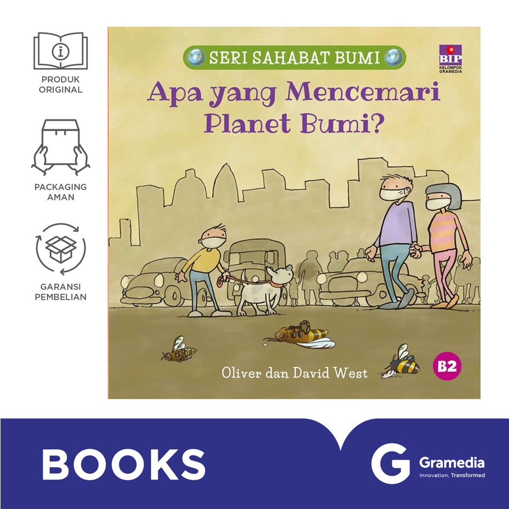 Buku Seri Sahabat Bumi Apa yang Mencemari Planet Bumi