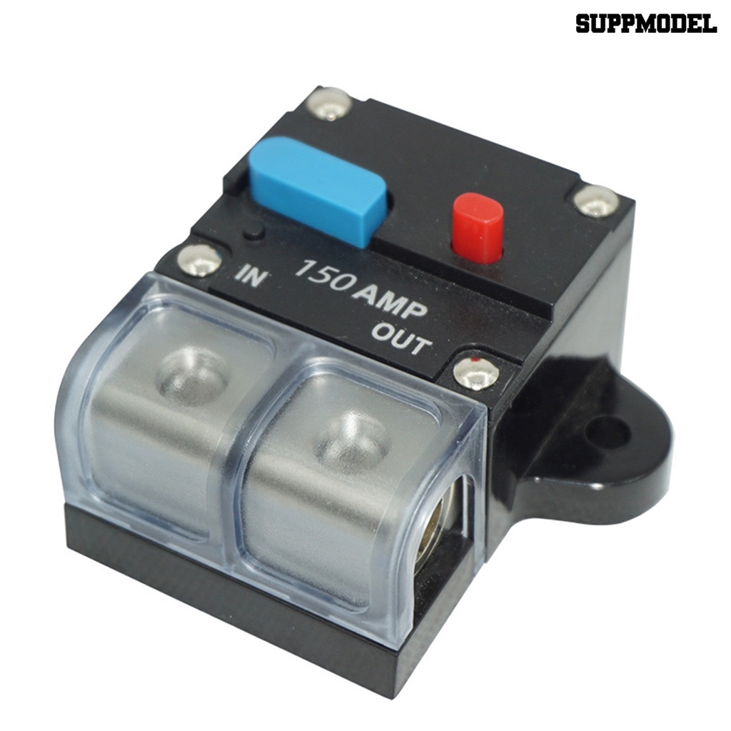 [SM] Sekering Sirkuit-Holder Saklar Tipe Mudah Dipasang Perlindungan Tahan Api Yang Efektif Tahan Panas Kekuatan Tinggi Pemulihan Otomatis Pemutus Arus Aksesori Mobil