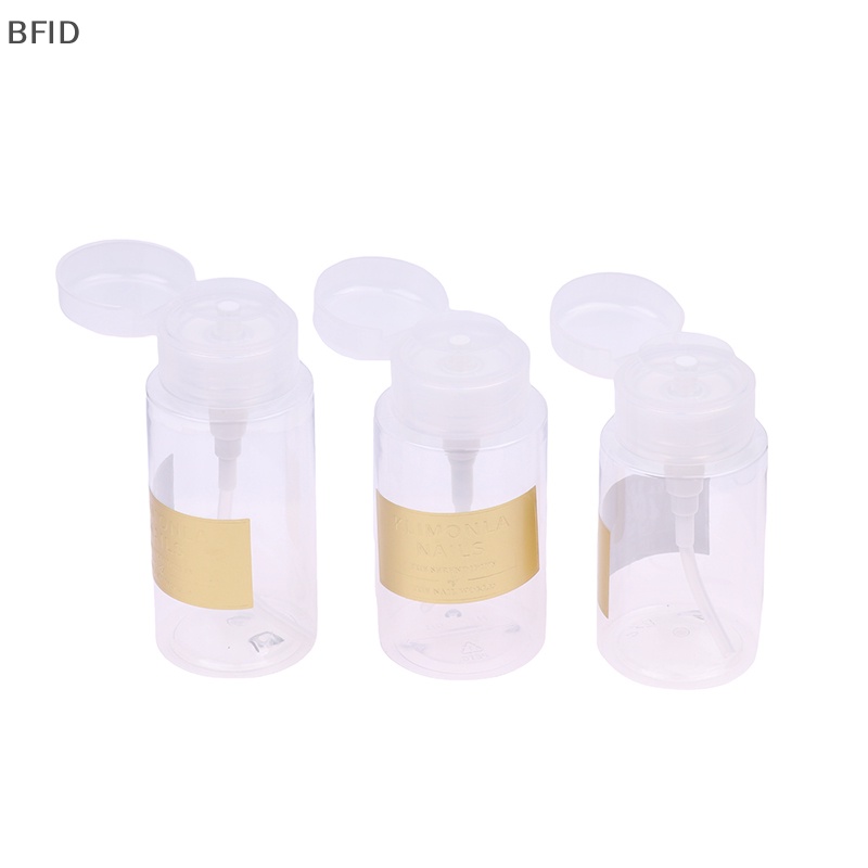 [BFID] Dispenser Pembersih Kuku Kosong Botol Isi Ulang Tekan Pump Bottles 150 /200 /300ml [ID]