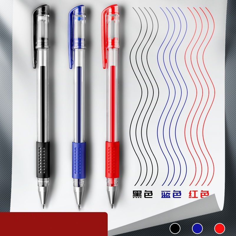 

Pulpen gel 0.5mm/gel pen hitam merah biru