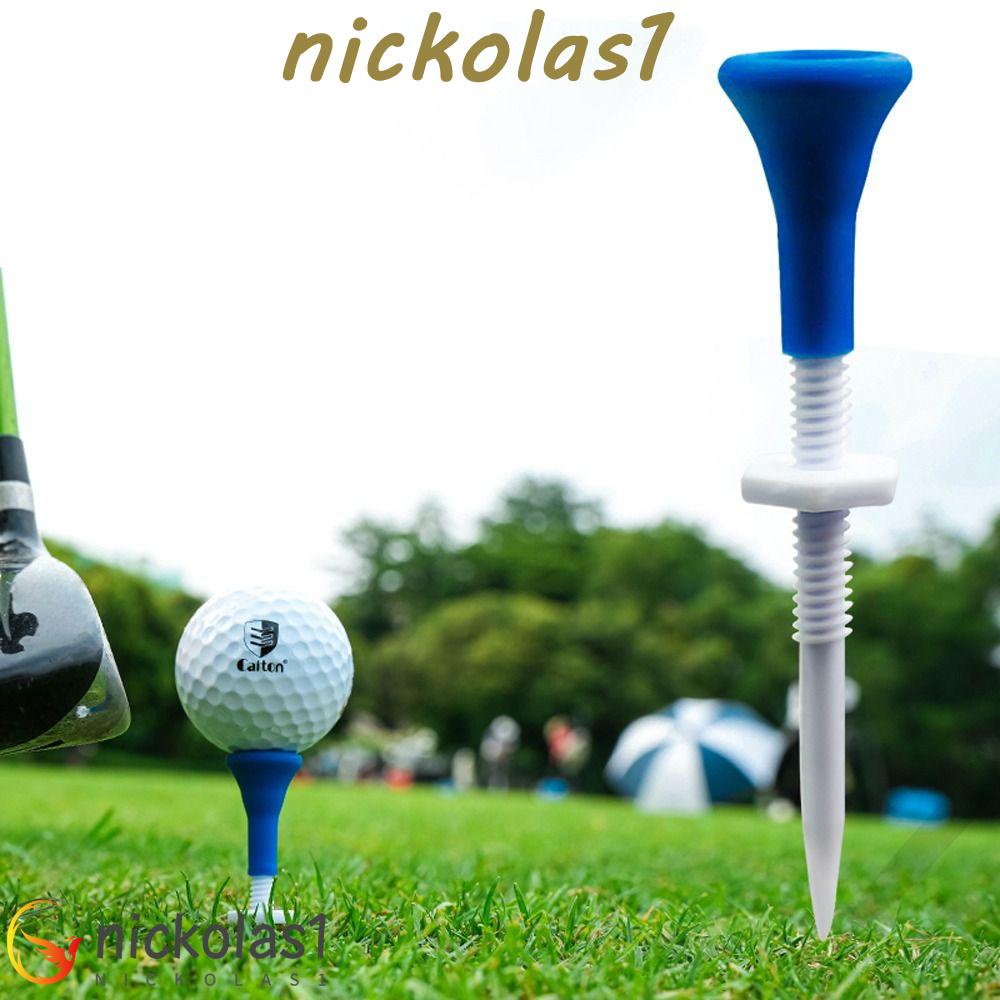 Nickolas1 Golf Tees Less Friction Golf Tray Hitting Club Bola Golf Nail Ball Holder Rumah Kantor Pelatihan Olahraga Luar Ruangan Sports Accessories Swing Practice Ball Socket