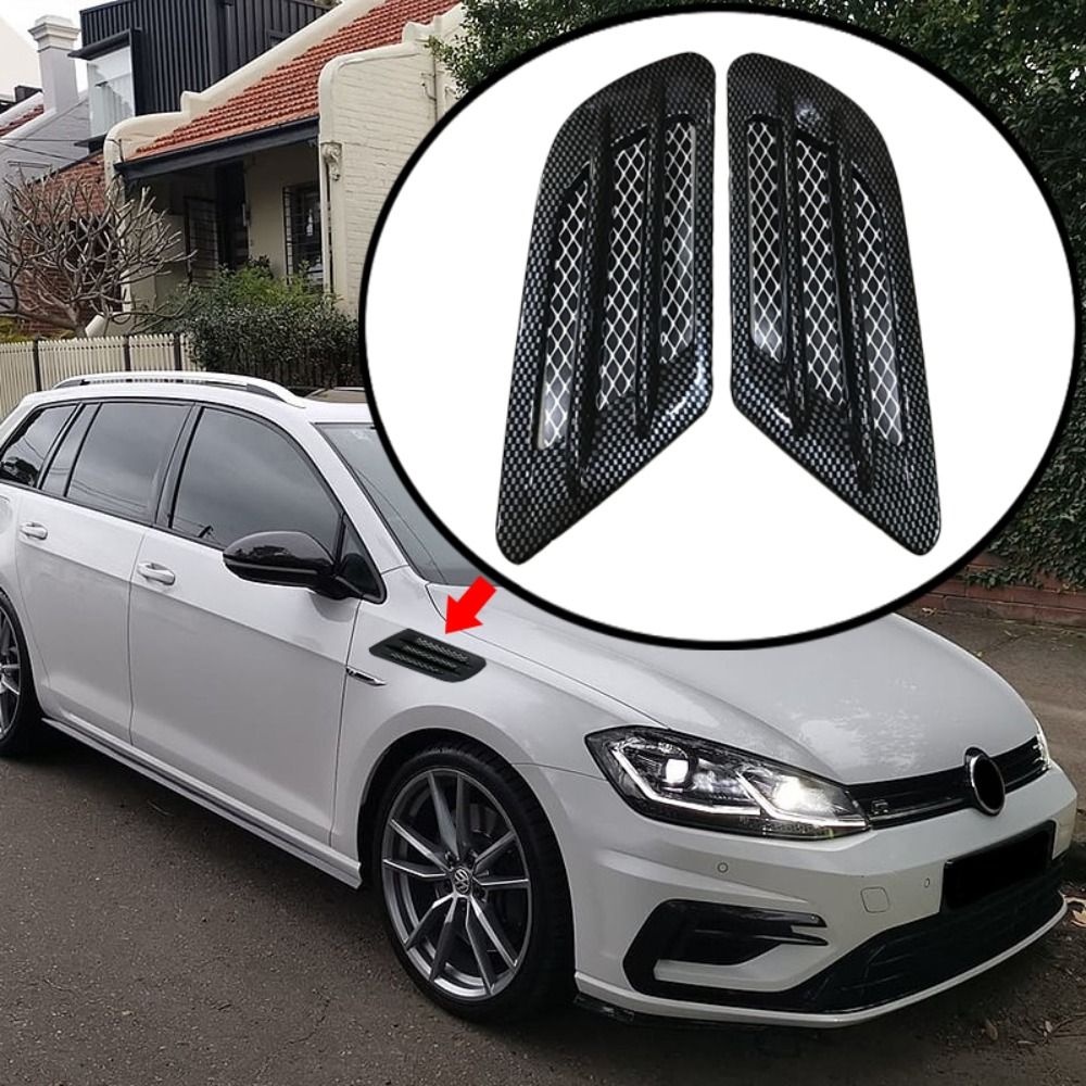 Populer Car Side Fender 2Pcs ABS Stiker Mobil Outlet Cover Hias Untuk Untuk BMW