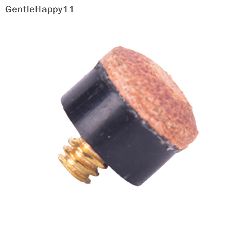 Gentlehappy 10PCs Screw On Cue Tips Untuk Stik Cue Kolam Renang Billiard Dan Bagian Snooker Cue id