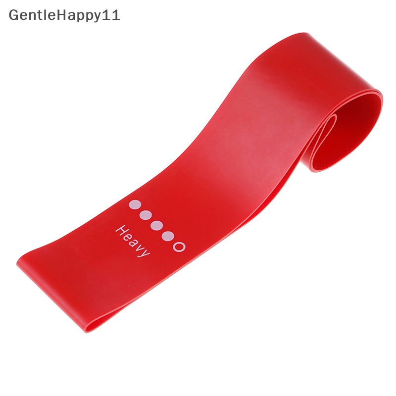 Gentlehappy Elastic Resistance Loop Band Gym Yoga Latihan Fitness Workout Stretch id