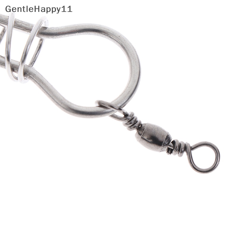 Gentlehappy 14 /18CM Lock Fish Portable Sabuk Stainless Steel Hidup Perlengkapan Alat Pancing id