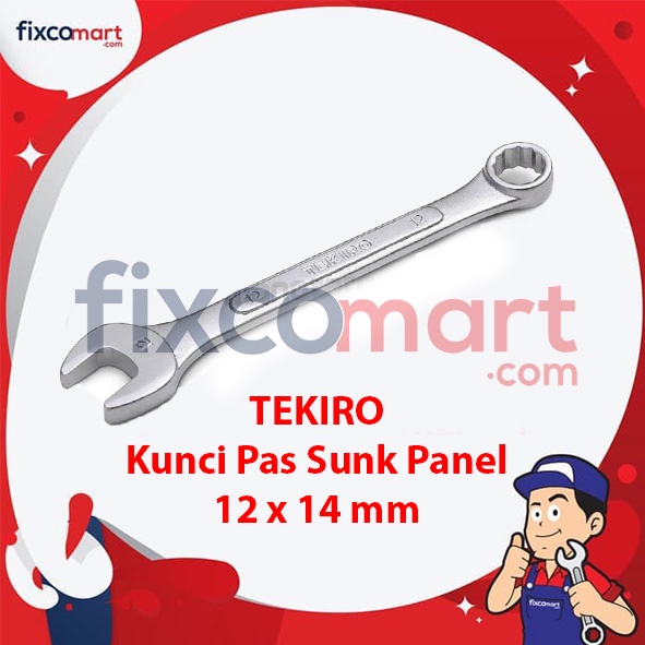 Tekiro Kunci Pas Sunk Panel 12X14 mm / Open End Wrench