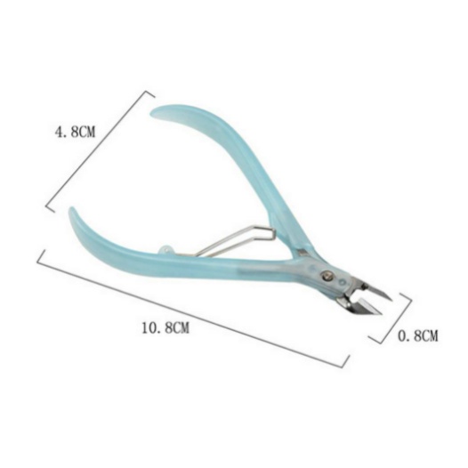 Nail Art Ujung Cutter UV Acrylic Salah Nail Clipper Tips Manicure Pedicure gunting kuku