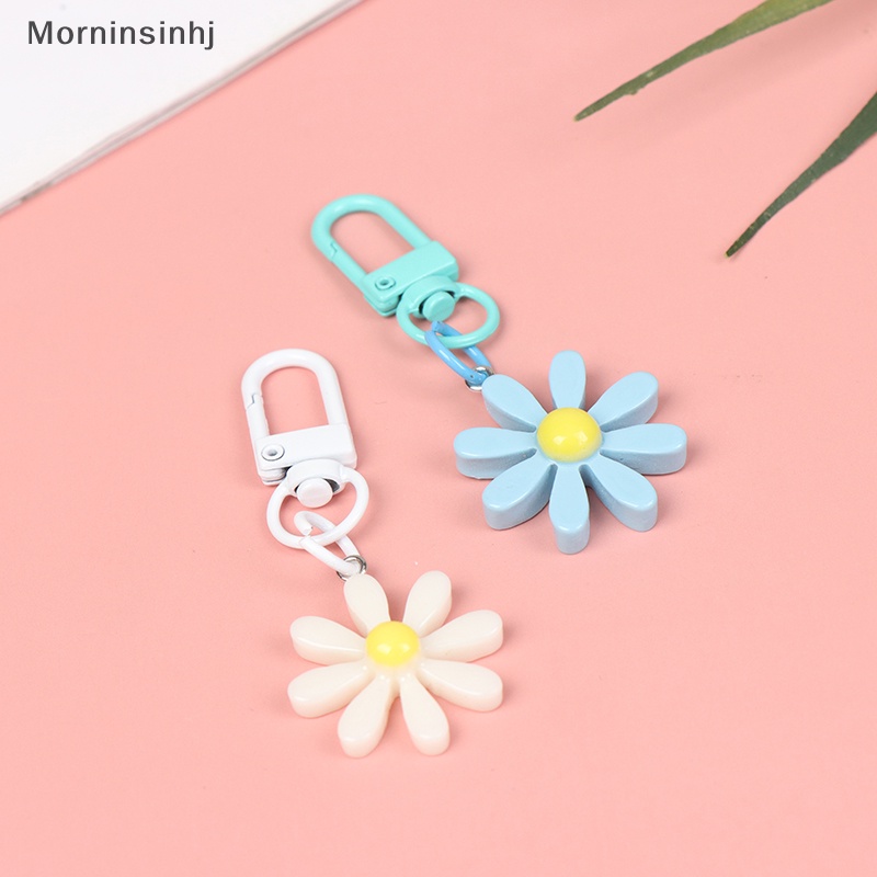 Mornin Gantungan Kunci Bunga Resin Penutup Headphone Keyring Kartun Pesona Tas Liontin id