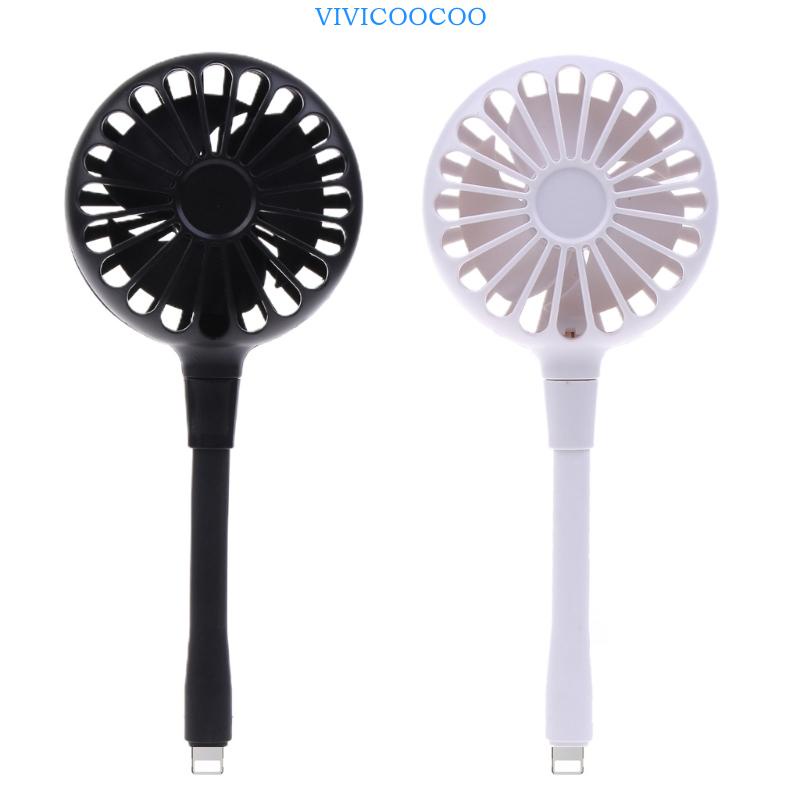 Vivi Pocket-Size Mini Fans Phone Pad Summer Cooler 8Pin LightningConnector Untuk Telepon 8Pin Efisien Tidak Berisik