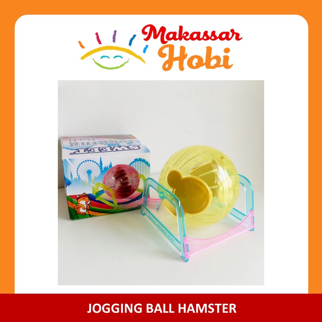 Jogging Ball Mainan Hamster Kincir Tempat Lari Olahraga Roda Aksesoris