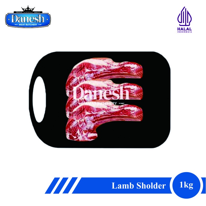 

Lamb Sholder AUS 1kg Daging Bahu Domba Import Halal Frozen Food