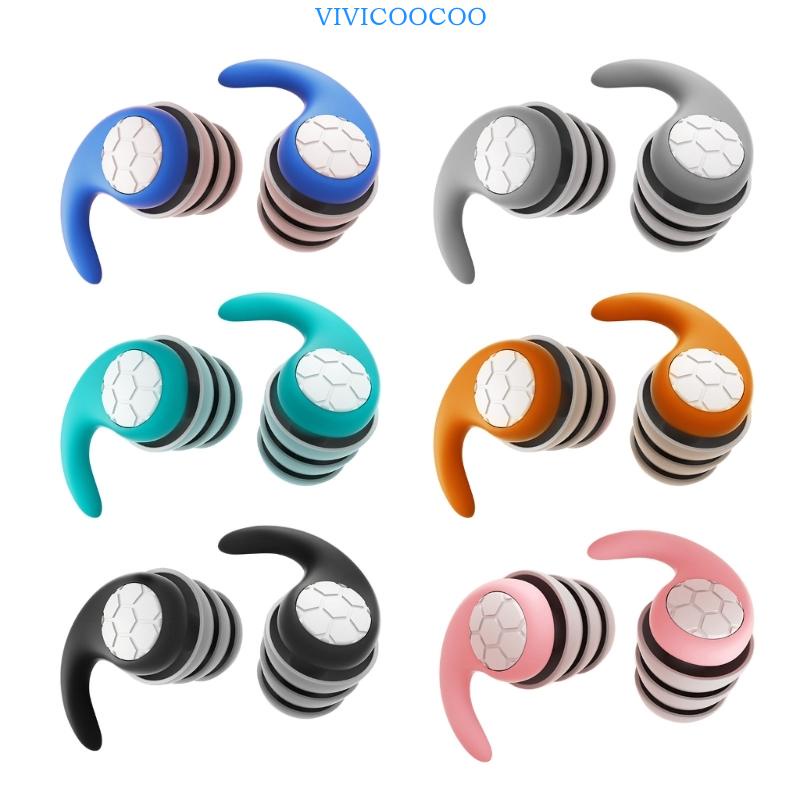 Vivi Silicone Noise Cancelling Ear Plugs Reusable Pluggies Anak Renang Penyumbat Telinga Untuk Saluran Telinga Kecil Hypoallergenic