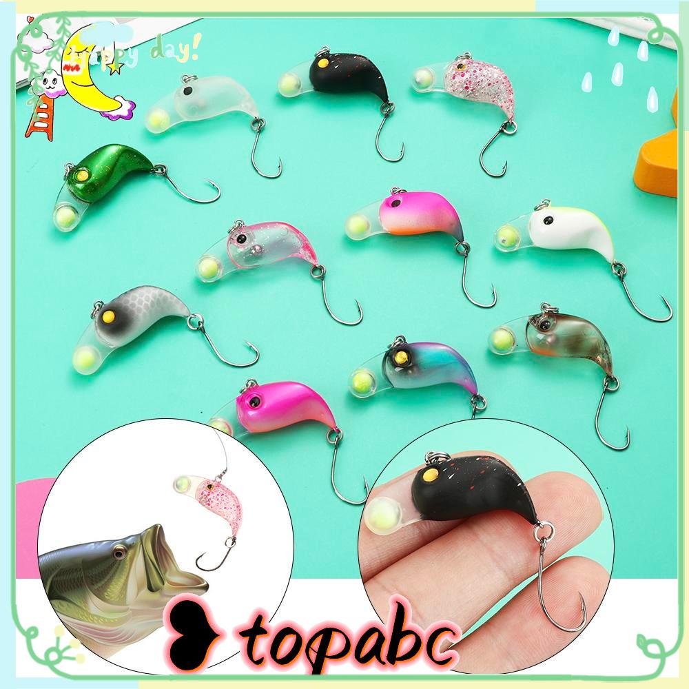 TOP Pemikat Pancing Kerincingan Crankbait Wobblers VIB Ikan Kecil