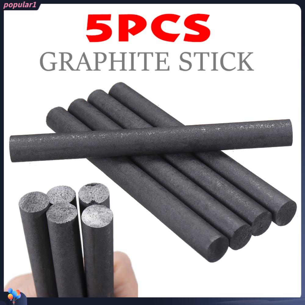 POPULAR Populer Batang Grafit Tahan Korosi Industri High Temperature Conductive Cylinder Bars