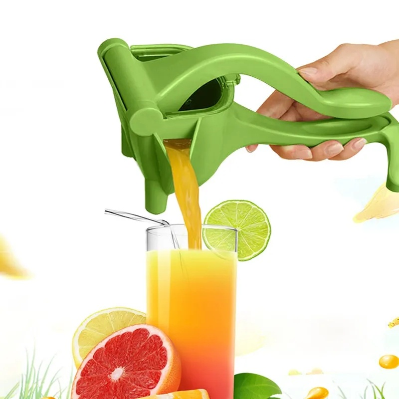 Juicer Genggam Plastik Multifungsi/Juicer Portable Camping Non Listrik/Juicer Pemeras Tekanan Tangan Hemat Tenaga Kerja/Juicer Kecil Buah Lipat Aksesoris Dapur/