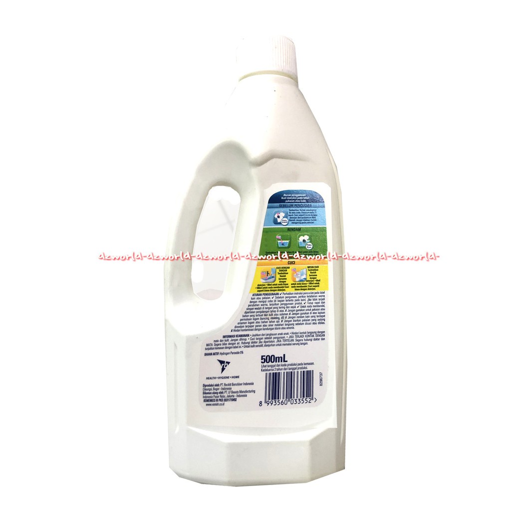 Vanish White Liquid Detergen Cair 500ml Penghilang Noda Dan Pemutih Vanis