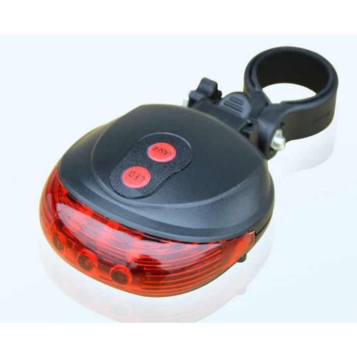 Laser Sepeda Strobo Tail light Lampu LED Kedip Laser Sepeda Bicycle