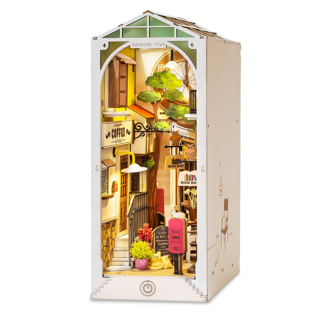 Toys Rolife Sunshine Town House Book Nook TGB02