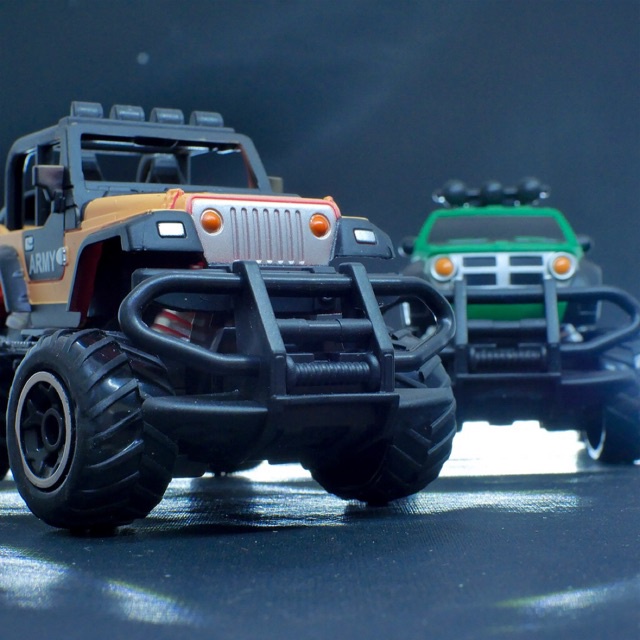 Mainan Mobil-Mobilan Mobil Remot R/C Mini Car Military Model SUV dan JEEP