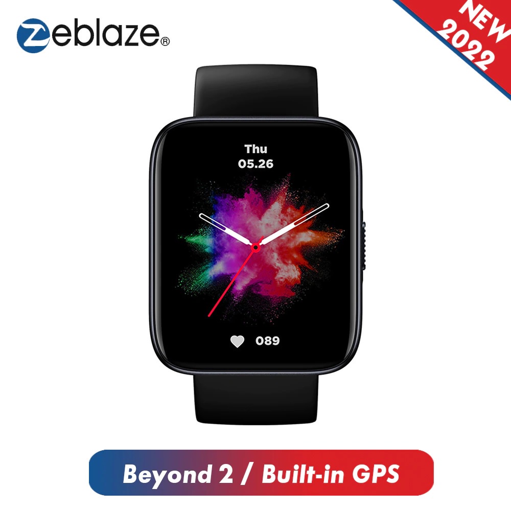 AKN88 - ZEBLAZE BEYOND 2 Health Smartwatch 1.78 inch AMOLED Built In GPS