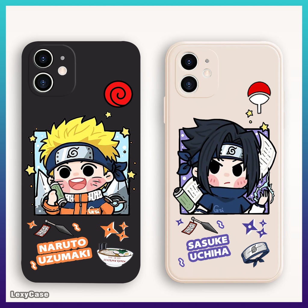 Case Naruto Sasuke SM220 Infinix Smart 4 5 6  Hot 9 10 11 12 Play Note 12 Casing HP Motif Karakter Naruto Shippuden Bergambar Lucu Silikon Handphone Kamera Pro Softcase Infinix Terbaru