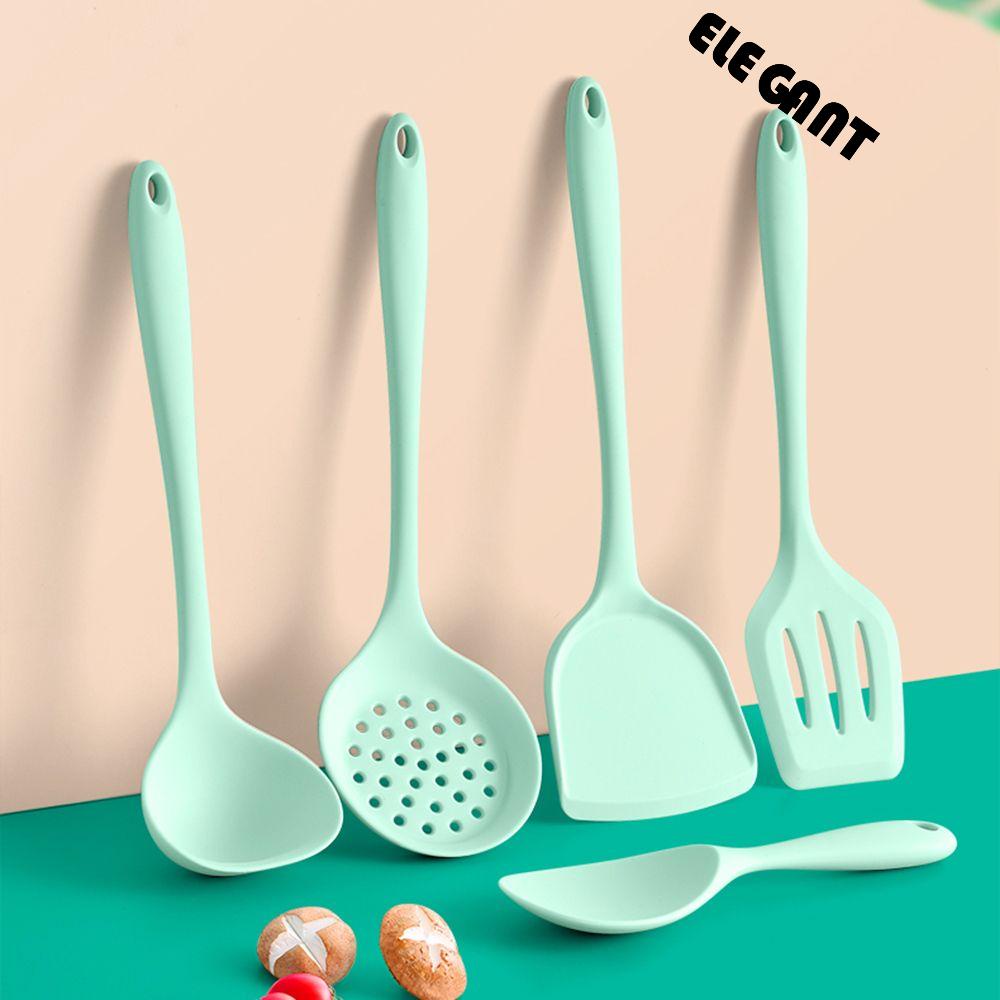 【 ELEGANT 】 Kitchen Tools Premium High Quality Spoon and Shovel Kit Untuk Baking, Memasak Aksesoris Masak Tahan Panas