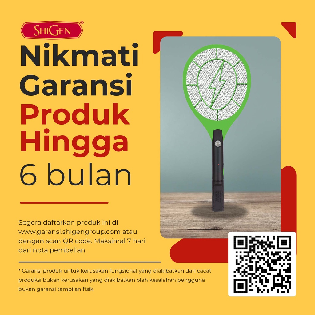 Raket Nyamuk / Electric Swatter Shigen SG-908