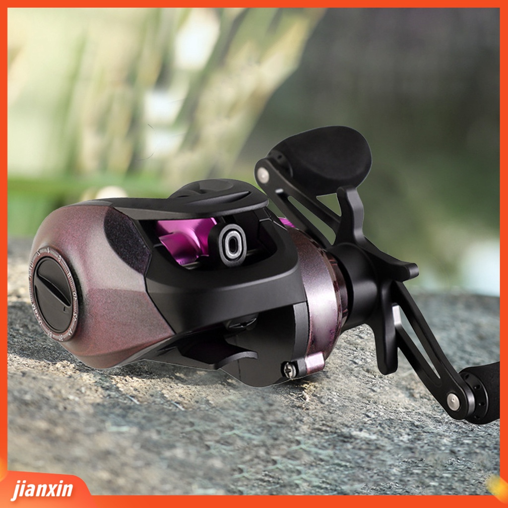 (In Stock) Baitcasting Reel ic Rem Rasio Kecepatan Tinggi Anti-bombing Fishing Alloy Pan-use Unloading Casting Reel Memancing Luar Ruangan