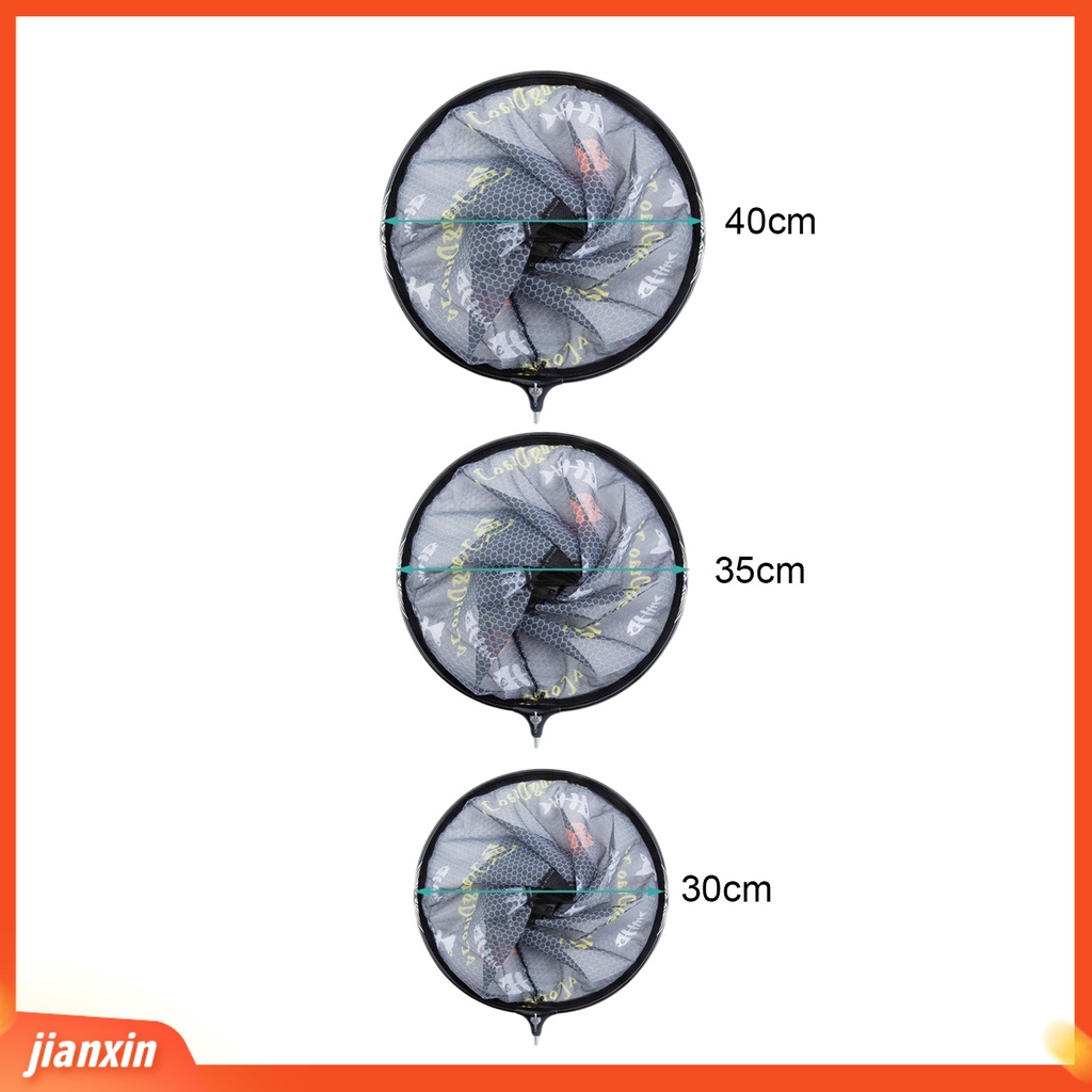 (In Stock) Jaring Pendaratan Pancing Anti-hook Kuat Bantalan Beban Ultra-Ringan Paduan Aluminium Hitam Ikan Gurame Sturgeon Memancing Landing Net Angling Tools