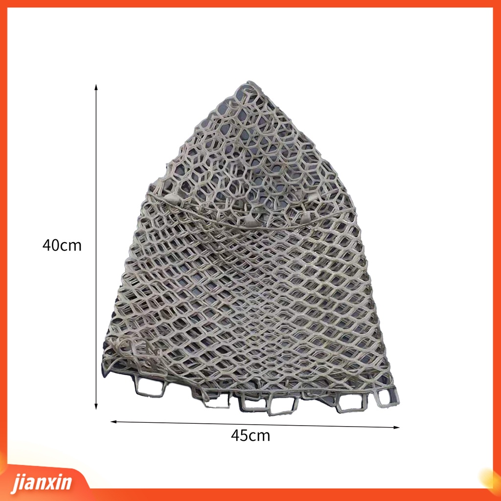 (In Stock) Portable Landing Net Ultralight Wearproof Kokoh Karet Memancing Celup Net Aksesori Pancing