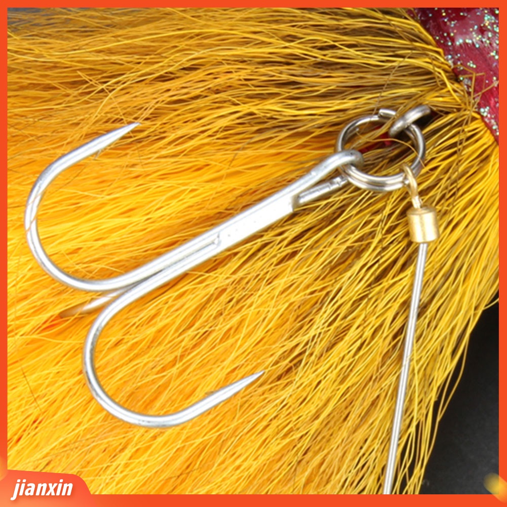 (In Stock) Umpan Bentuk Tikus Air Tawar Air Asin Lalat Umpan Pancing Dengan Kait Ganda