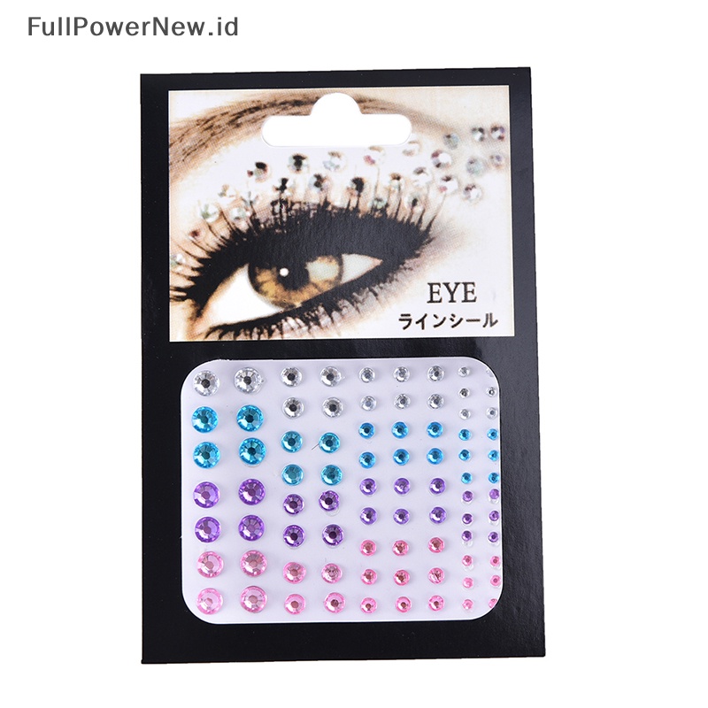 Power 1pc diamond eyeshadow Wajah er Mata Kristal Tato er eyes makeup  Id