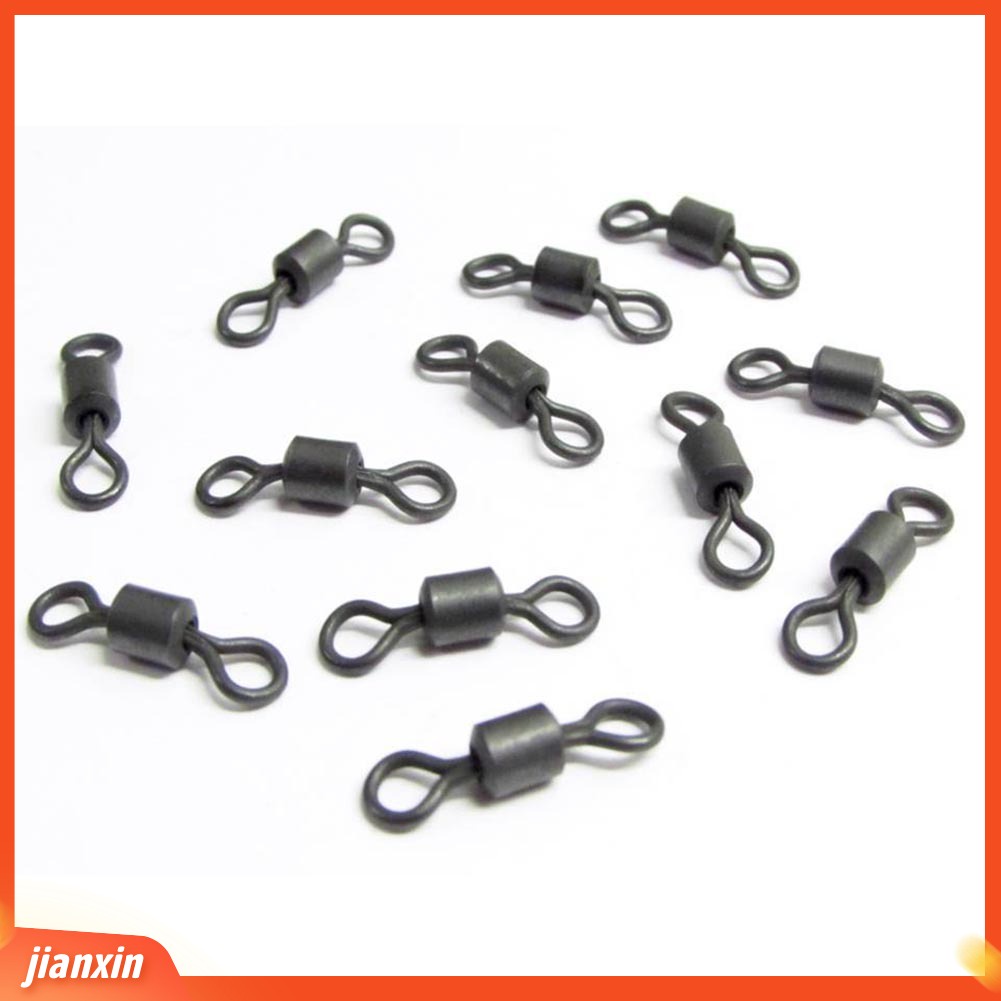 (In Stock) 32Pcs /Set Outdoor Fishing End Tackle Carp Weight Lead Clips Putar Rig Tabung Alat