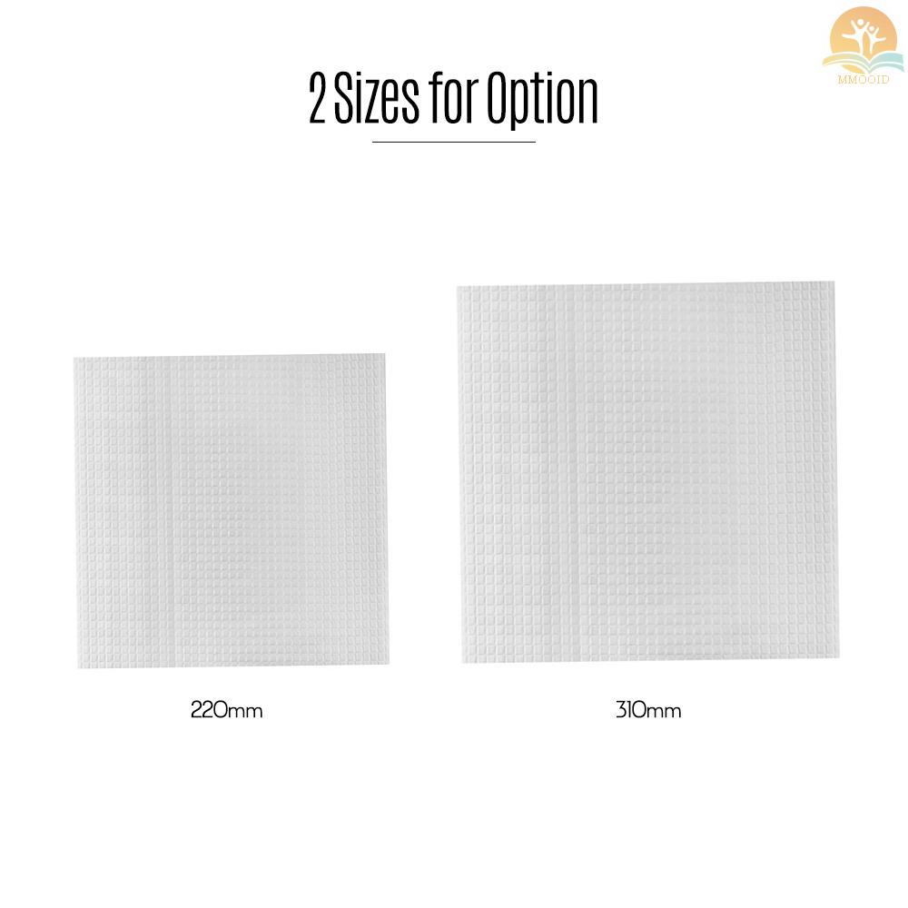In Stock 2pcs 220*220mm Heated Bed Foam Foil Insulation Cotton Self-Adhesive Hot Bed Heat Insulation Mat Stiker Untuk Creality Ender3Ender 5anet A8 A6 Tronxy XY-2 3D Printer