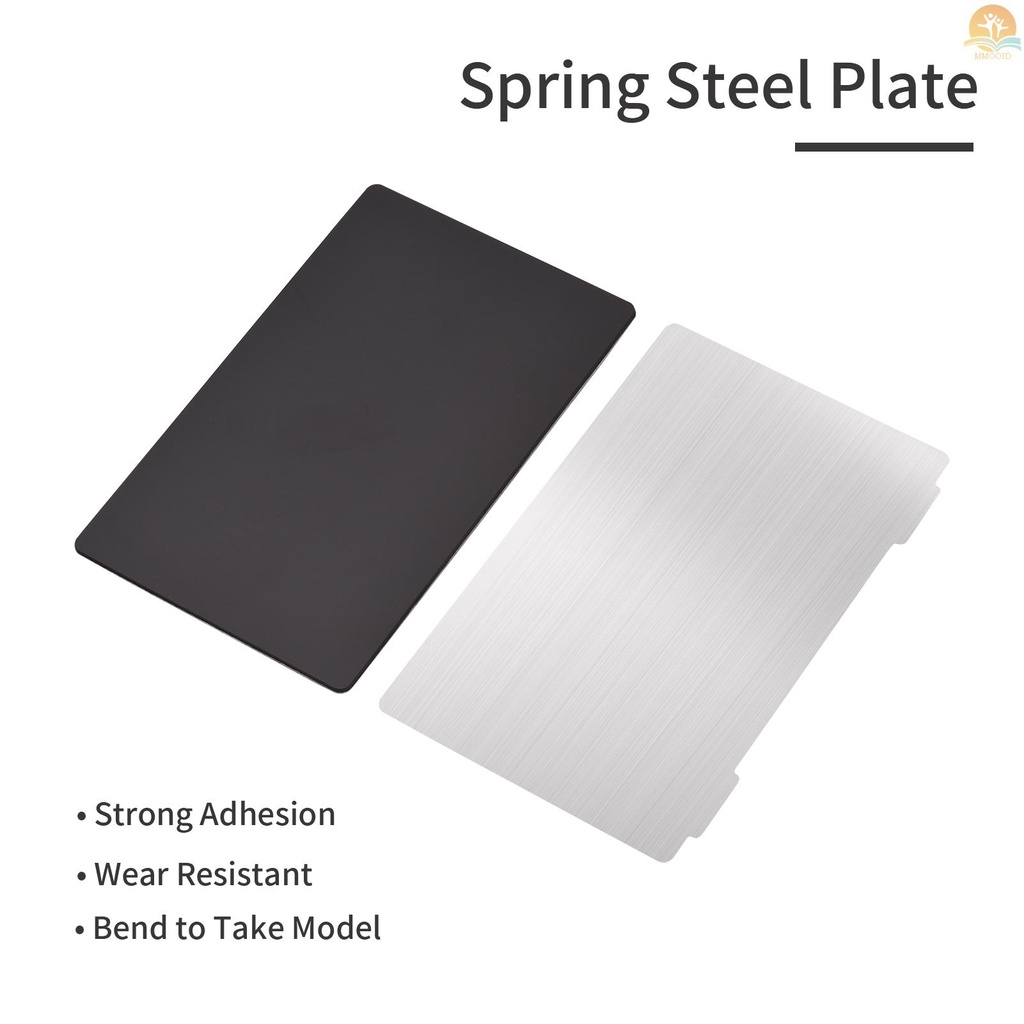 In Stock 135*80mm Removal Spring Steel Flexible Build Plate Sheet Print Bed+Stiker Magnetik Dengan Dukungan Perekat Mudah Dilepas Kompatibel Dengan LCD/DLP/SLA UV 3D Printer Anycubic