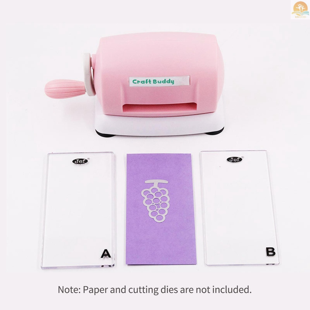 In Stock Mesin Die Cutting &amp; Embos Manual Portabel DIY Scrapbooking Die-Cut Machine Dengan Bantalan Pemotong Untuk Membuat Kartu Kertas Dekorasi Seni &amp; Kerajinan Handmake Projects Tools