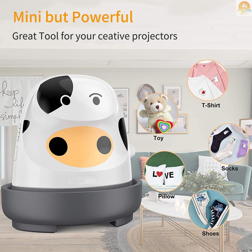 In Stock Mini Heat Press Machine T-Shirt Printing Easy Heating Sublimation Digital Transfer Press Iron Machines for Clothes Bags Hats Pads Blanket  Case Portable HTV Vinly Pro